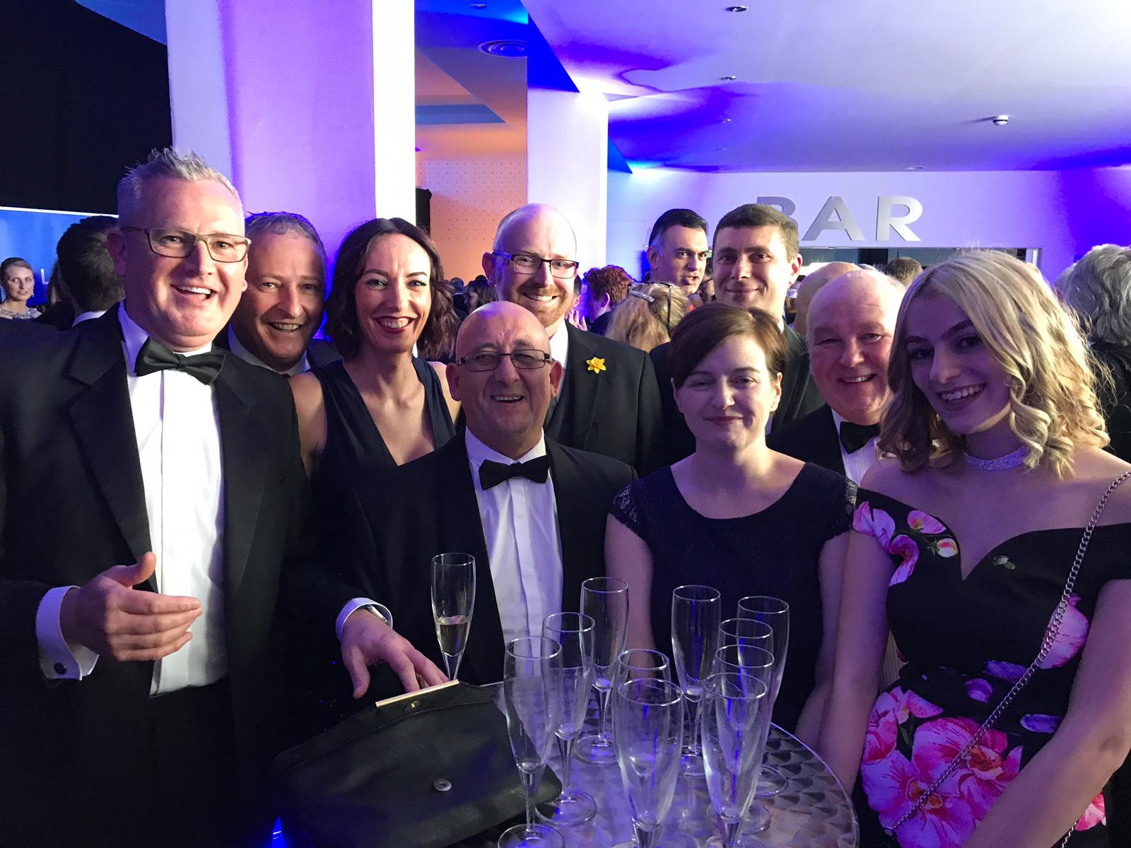 Finalists at the Leicester Mercury Business Awards